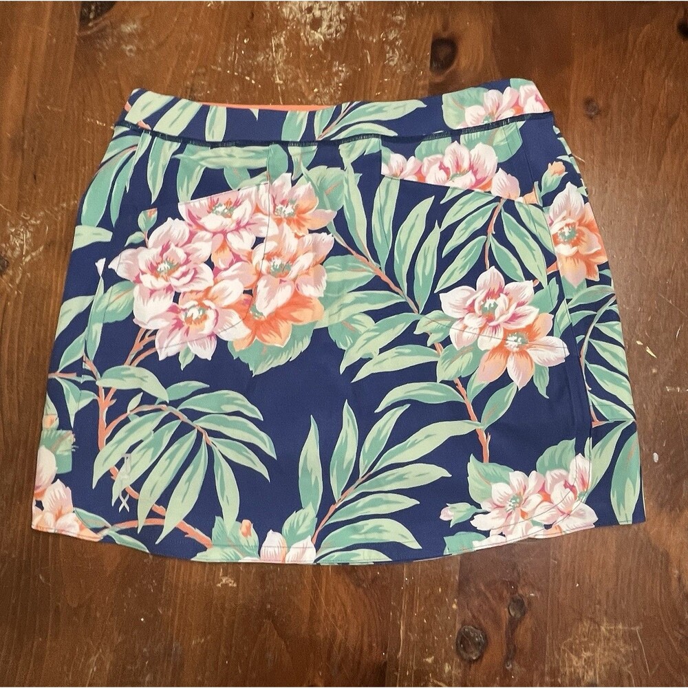 RLX Ralph Lauren Four Way Stretch Skort Womens S Golf Pickleball Skirt $148